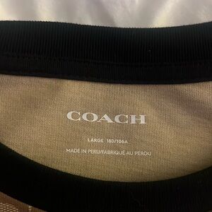 Men’s Large Coach Shirt- Brand New